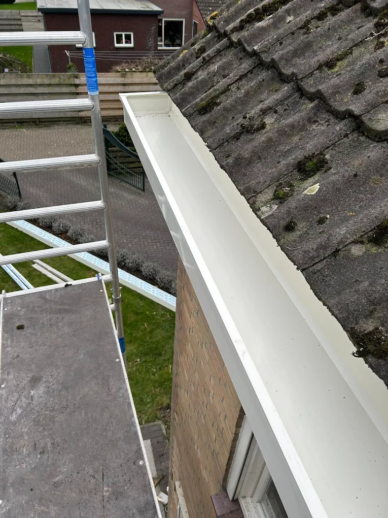 Dakgoot werkzaamheden door Dakrenovatie Wolvega